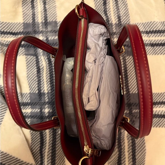 Coach Cherry Print Mollie 25 Handbag - Picture 4 of 7